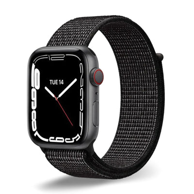 ALK Classic Nylon Band for Apple Watch in Black Multi - Alk Designs