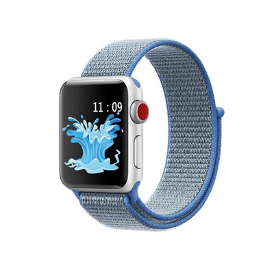 ALK Classic Nylon Band for Apple Watch in Tahoe Blue - Alk Designs
