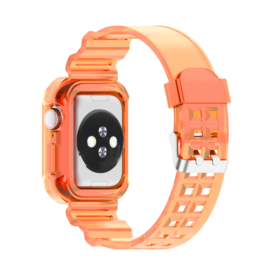 ALK Fuse Silicone Band for Apple Watch in Orange