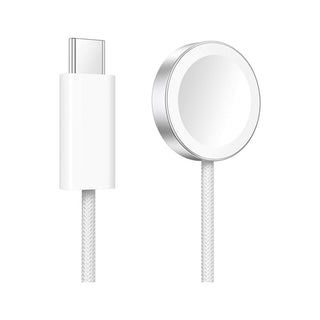 A2515 5W USB C Fast Watch Charger for Apple Watch Series Ultra2,Ultra,9,8,7,USB - C Braided Watch Charging Cable - ALK DESIGNS