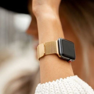 ALK Classic Milanese Band for Apple Watch in Rose Gold - ALK DESIGNS