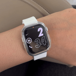ALK Silicone Bumper Guard for Apple Watch in Clear - ALK DESIGNS