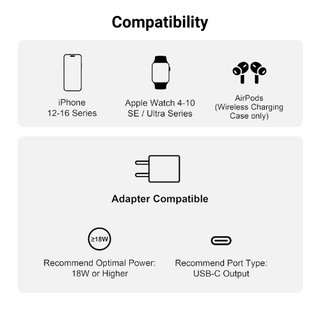 Premium 2 in 1 Wireless Charger for Apple Watch and iPhone - ALK DESIGNS