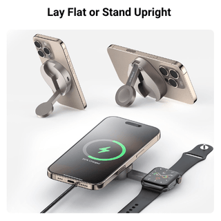 Premium 2 in 1 Wireless Charger for Apple Watch and iPhone - ALK DESIGNS