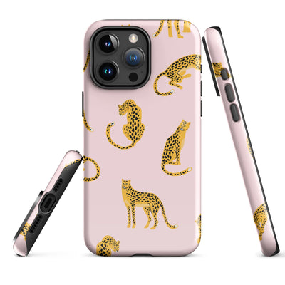 Tough iPhone Case in Viva La Cheetah - ALK DESIGNS