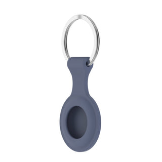 ALK AirTag Silicone Keychain Cover in Blue Grey - Alk Designs