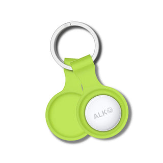 ALK AirTag Silicone Keychain Cover in Lime - ALK DESIGNS