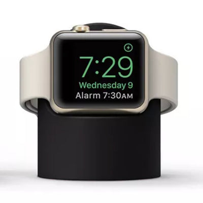 ALK Apple Watch Silicone Charging Stand in Black - Alk Designs