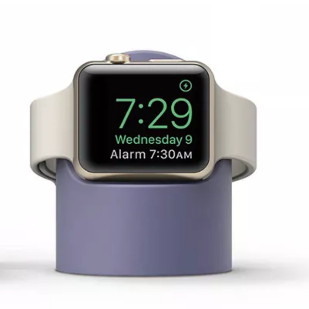 ALK Apple Watch Silicone Charging Stand in Blue - Alk Designs