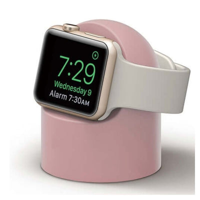 ALK Apple Watch Silicone Charging Stand in Pink - ALK DESIGNS