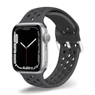 ALK Buckle Silicone Band for Apple Watch in Dark Grey - Alk Designs