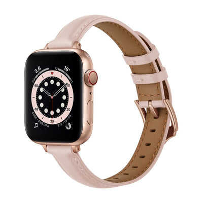 ALK Caviar Leather Band for Apple Watch in Pink - Alk Designs