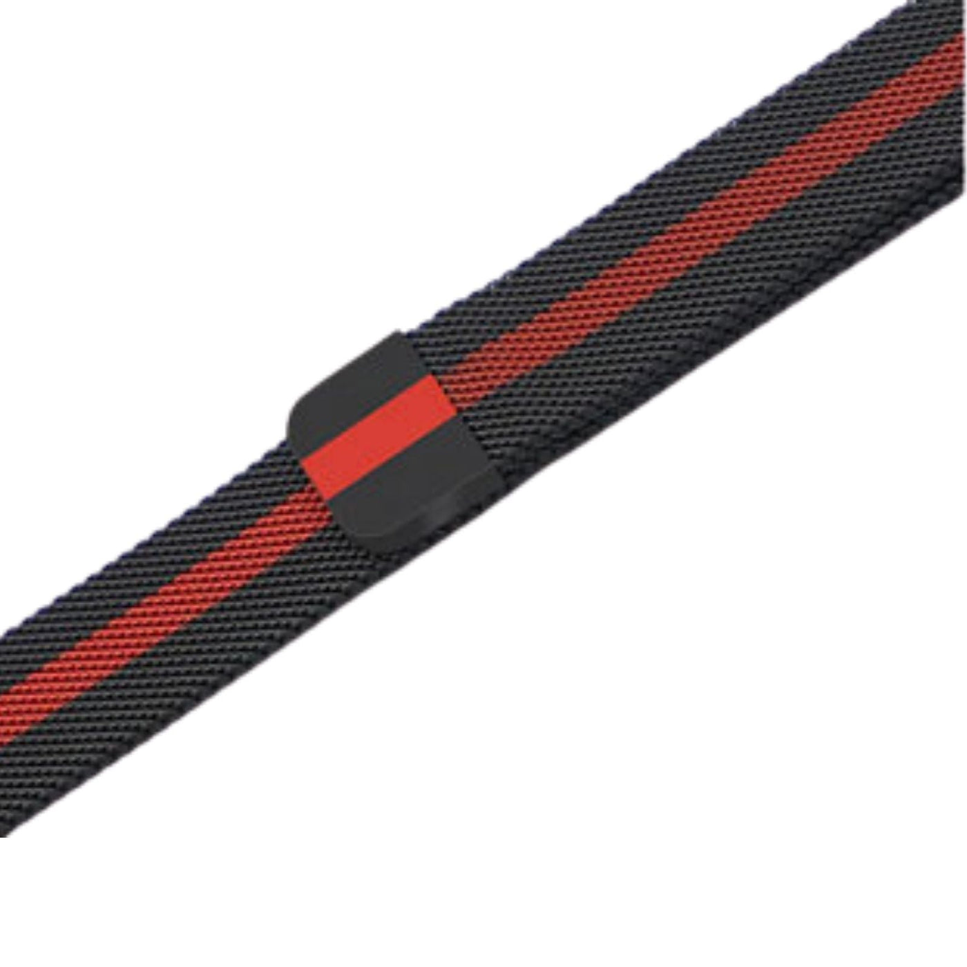 ALK Classic Milanese Band for Apple Watch in Black Red - Alk Designs