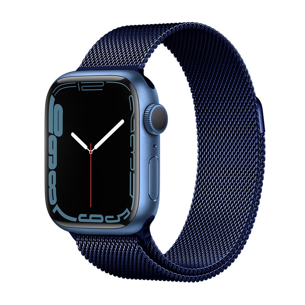ALK Classic Milanese Band for Apple Watch in Blue - Alk Designs