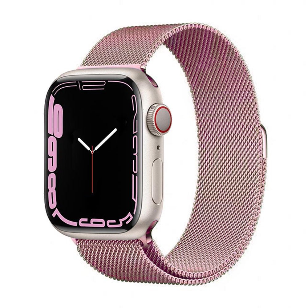 ALK Classic Milanese Band for Apple Watch in Light Pink - Alk Designs