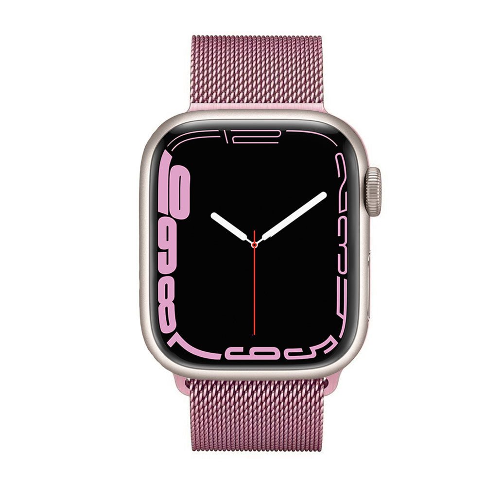 ALK Classic Milanese Band for Apple Watch in Light Pink - Alk Designs