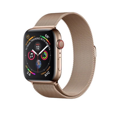ALK Classic Milanese Band for Apple Watch in Official Gold - Alk Designs