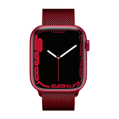 ALK Classic Milanese Band for Apple Watch in Red - Alk Designs