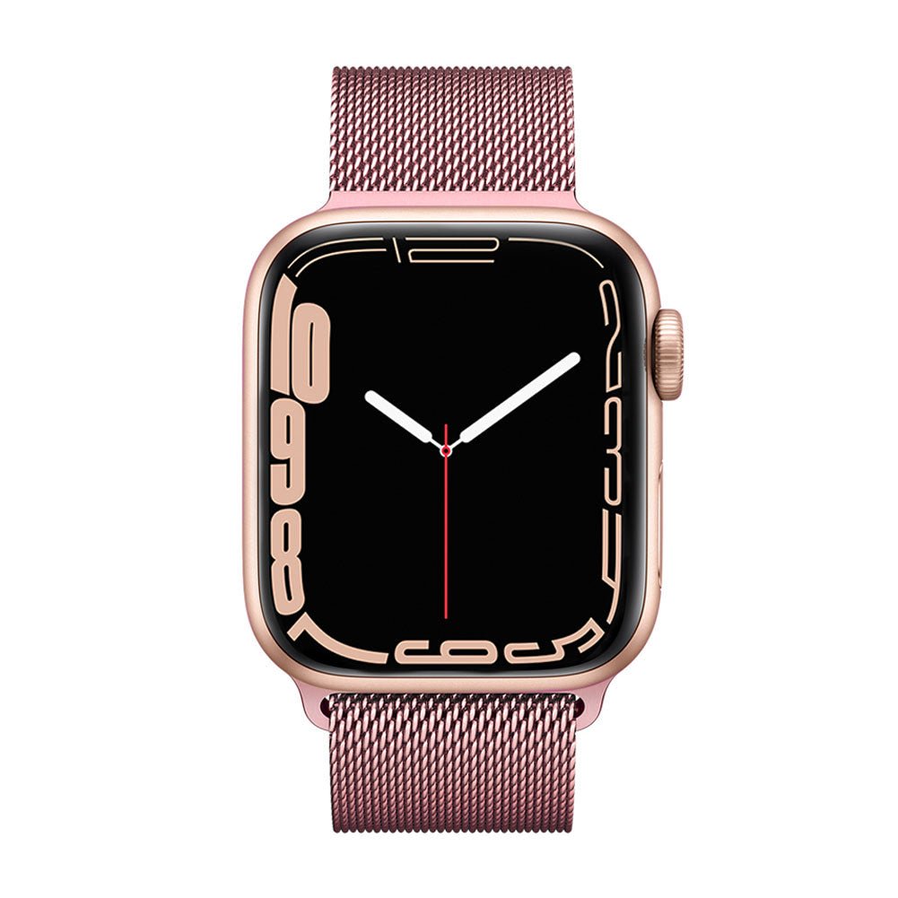 ALK Classic Milanese Band for Apple Watch in Rose Pink - Alk Designs