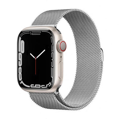 ALK Classic Milanese Band for Apple Watch in Silver - Alk Designs