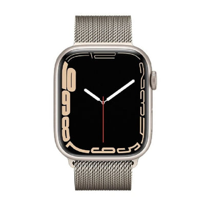 ALK Classic Milanese Band for Apple Watch in Starlight Silver - ALK DESIGNS