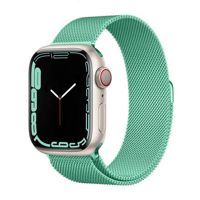 ALK Classic Milanese Band for Apple Watch in Teal - Alk Designs