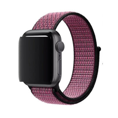 ALK Classic Nylon Band for Apple Watch in Berry - Alk Designs
