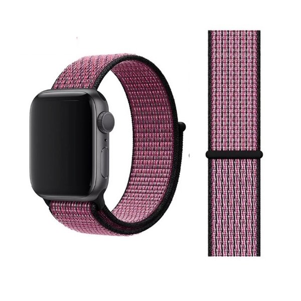 ALK Classic Nylon Band for Apple Watch in Berry - Alk Designs