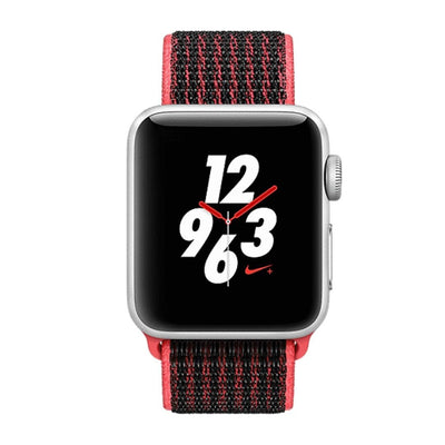 ALK Classic Nylon Band for Apple Watch in Black Pink - Alk Designs