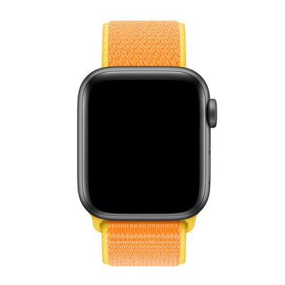 ALK Classic Nylon Band for Apple Watch in Canary Yellow - Alk Designs