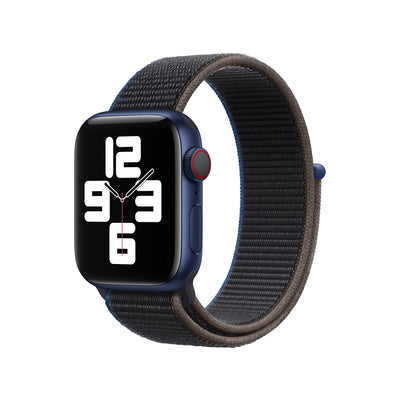 ALK Classic Nylon Band for Apple Watch in Charcoal - Alk Designs