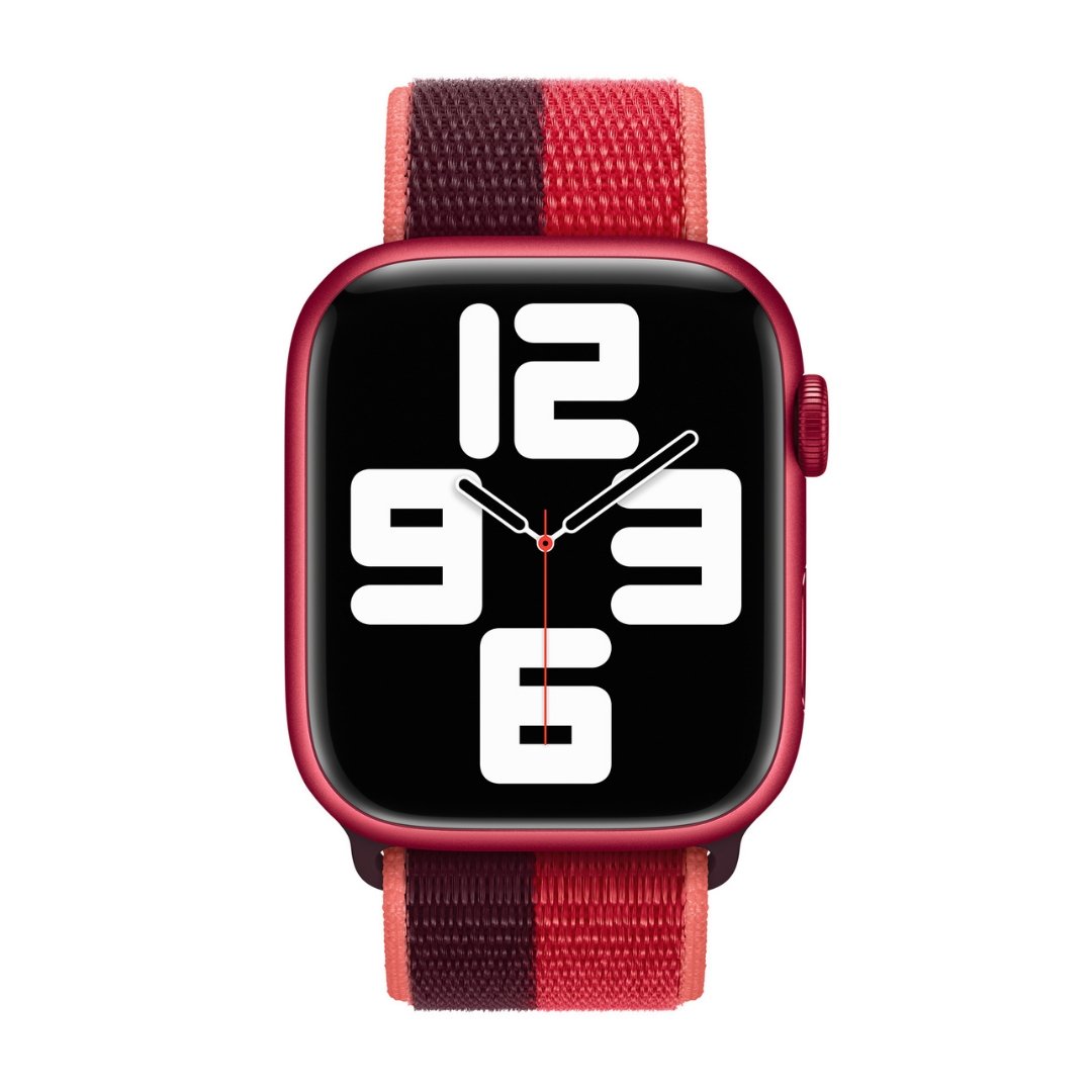 ALK Classic Nylon Band for Apple Watch in Cherry Magenta - Alk Designs