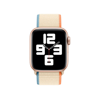 ALK Classic Nylon Band for Apple Watch in Cream - Alk Designs
