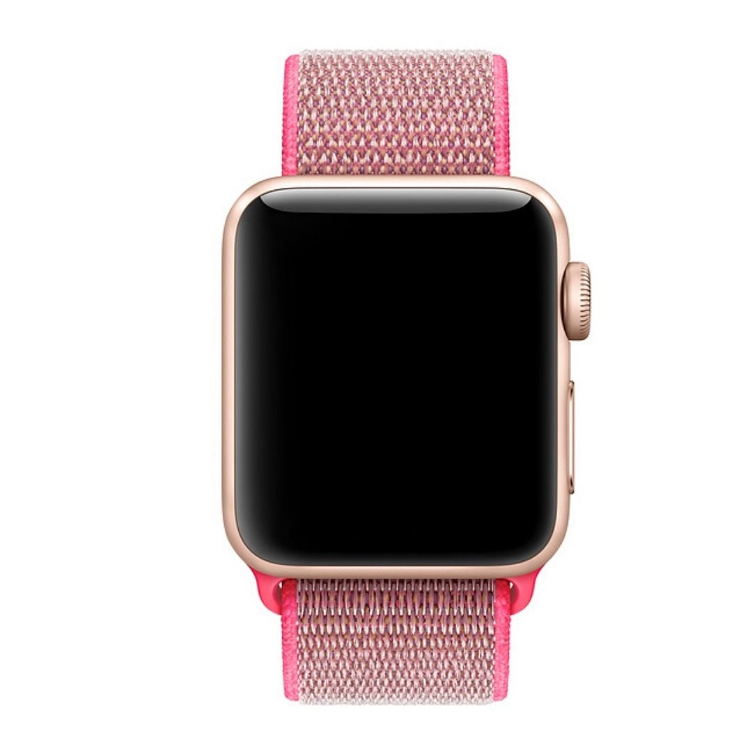 ALK Classic Nylon Band for Apple Watch in Hot Pink - Alk Designs
