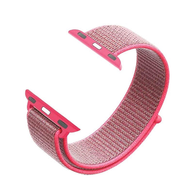 ALK Classic Nylon Band for Apple Watch in Hot Pink - Alk Designs
