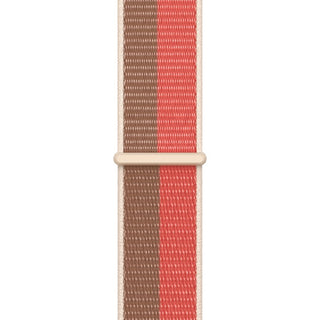 ALK Classic Nylon Band for Apple Watch in Pink Pomelo / Tan - Alk Designs