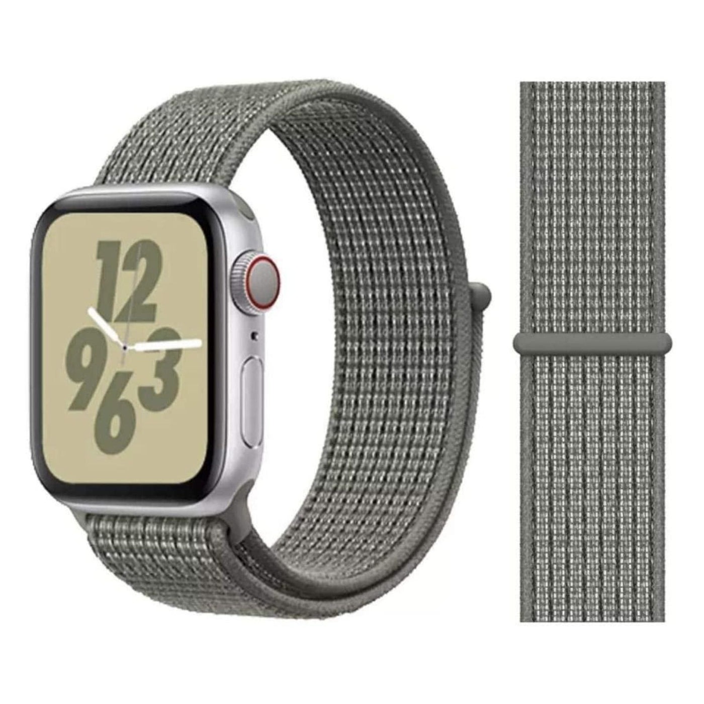 ALK Classic Nylon Band for Apple Watch in Spruce Fog - Alk Designs