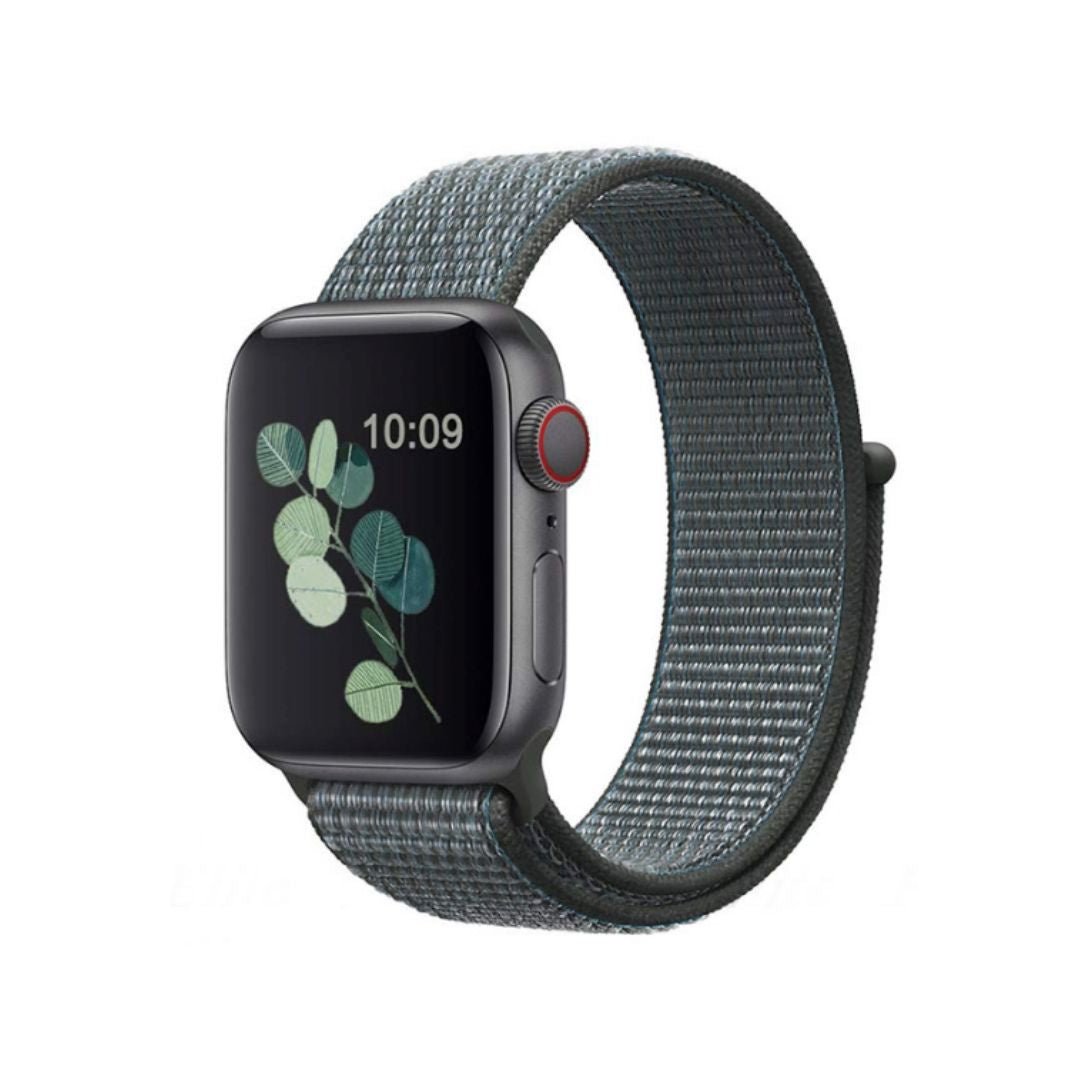 ALK Classic Nylon Band for Apple Watch in Storm Grey - Alk Designs