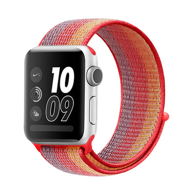 ALK Classic Nylon Band for Apple Watch in Sunset Stripes - Alk Designs