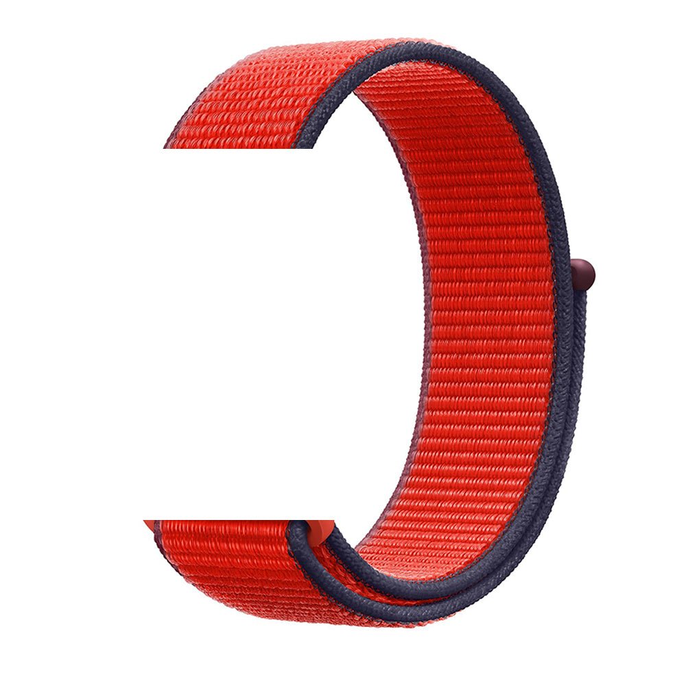 ALK Classic Nylon Band for Apple Watch in Tricolour Red - Alk Designs
