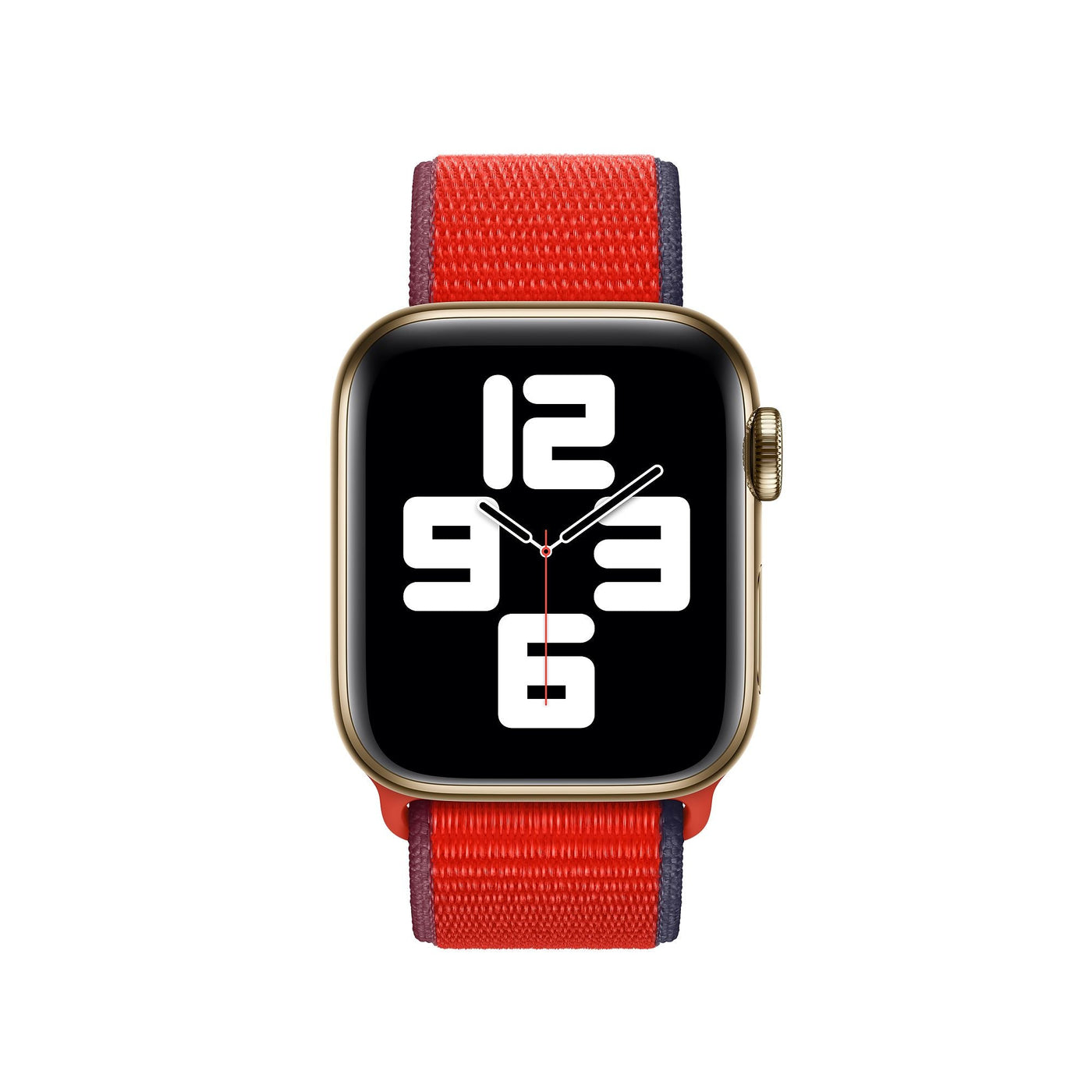ALK Classic Nylon Band for Apple Watch in Tricolour Red - Alk Designs