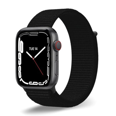 ALK Classic Nylon Band for Apple Watch in Ultra Black - Alk Designs
