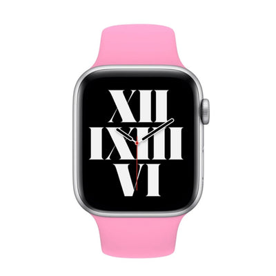 ALK Classic Silicone Band for Apple Watch in Bright Pink - Alk Designs