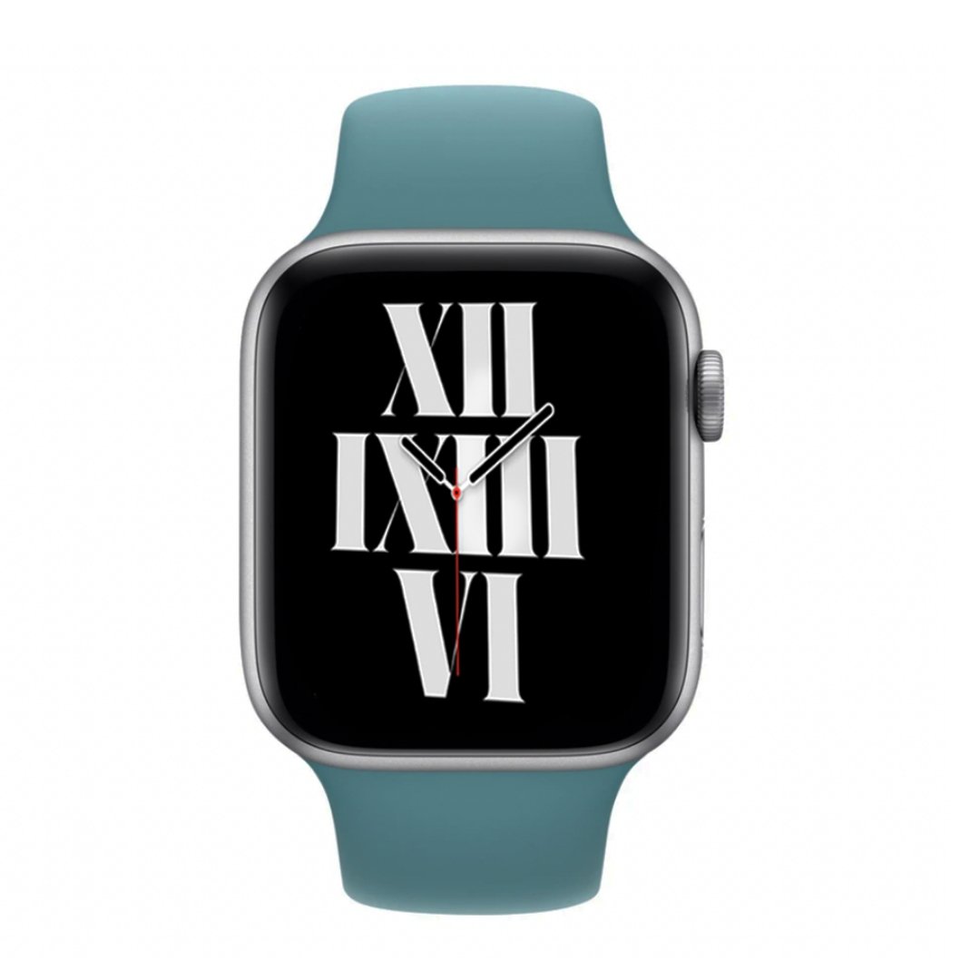 ALK Classic Silicone Band for Apple Watch in Cactus - Alk Designs