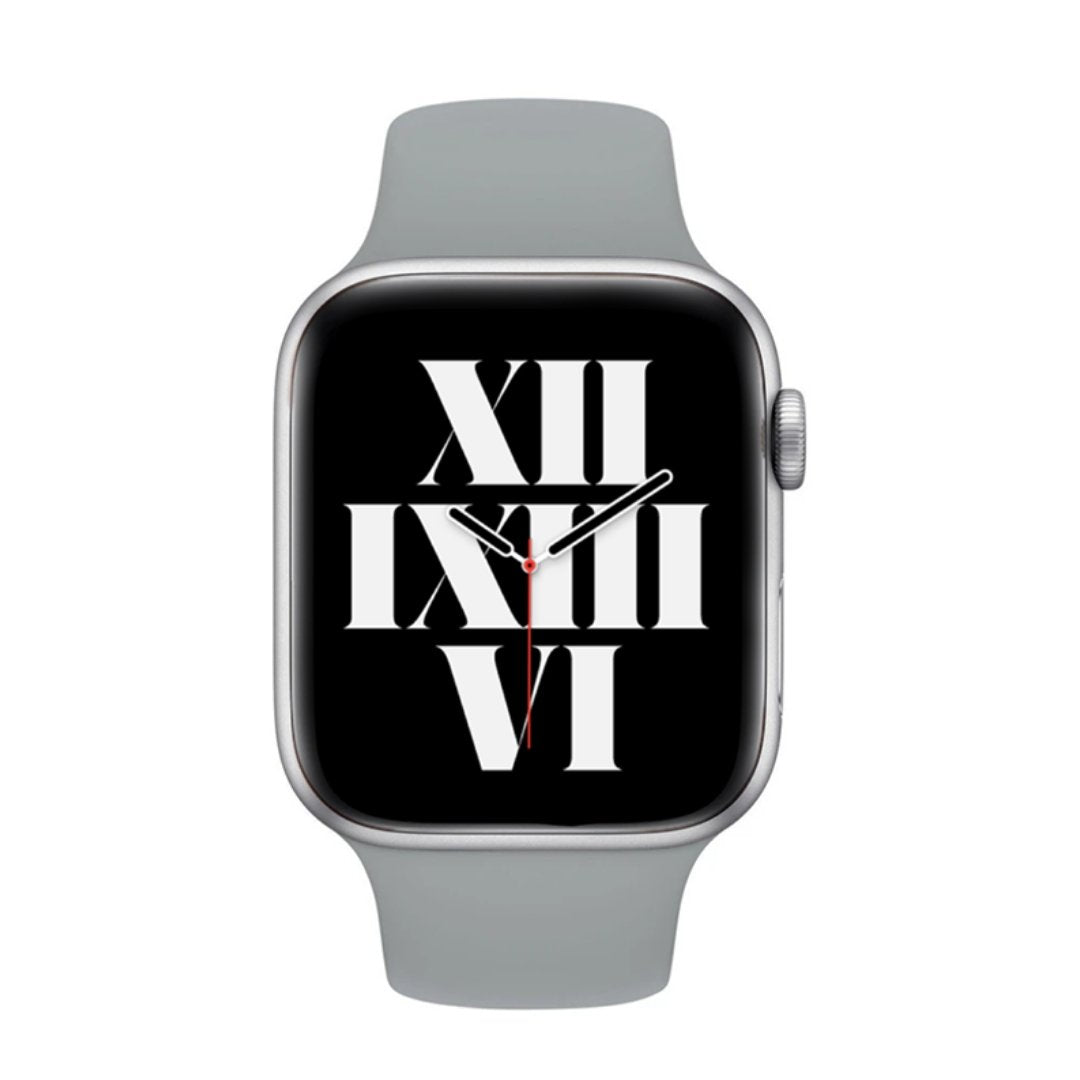 ALK Classic Silicone Band for Apple Watch in Fog - Alk Designs