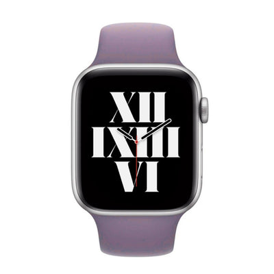 ALK Classic Silicone Band for Apple Watch in Lavender - Alk Designs
