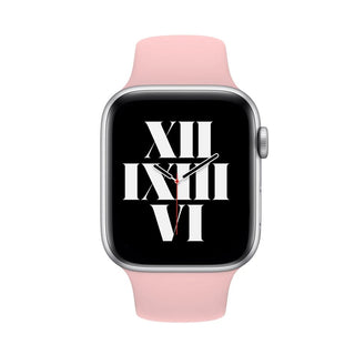 ALK Classic Silicone Band for Apple Watch in Light Pink - Alk Designs