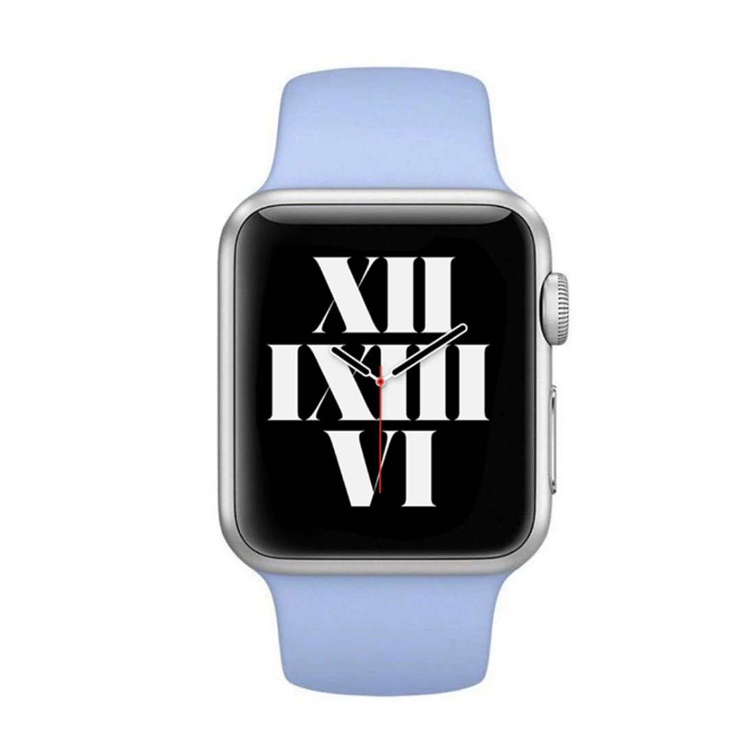 ALK Classic Silicone Band for Apple Watch in Lilac - Alk Designs