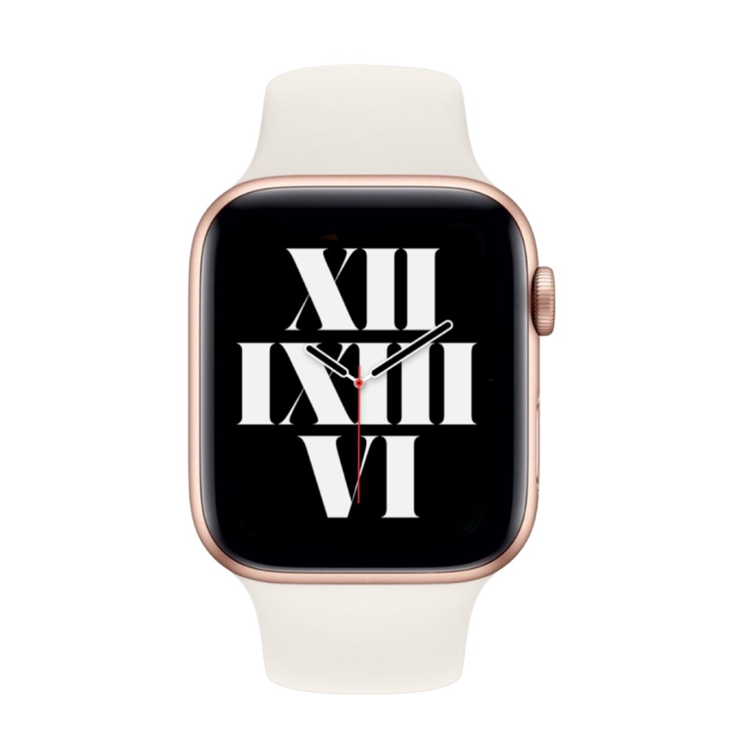 ALK Classic Silicone Band for Apple Watch in Milk - Alk Designs