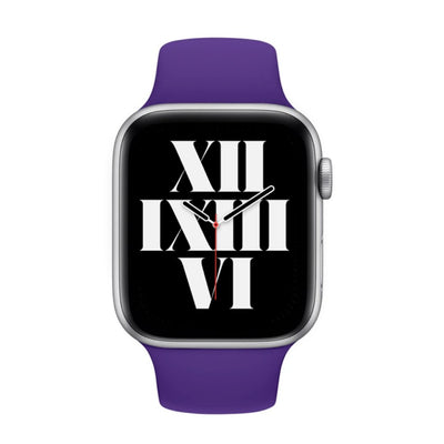 ALK Classic Silicone Band for Apple Watch in Purple - Alk Designs